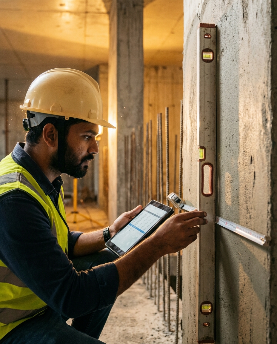 Construction quality inspection